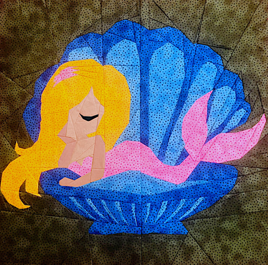 Sea Shell Mermaid FPP Pattern: 20 & 40 Inch (Digital Download)