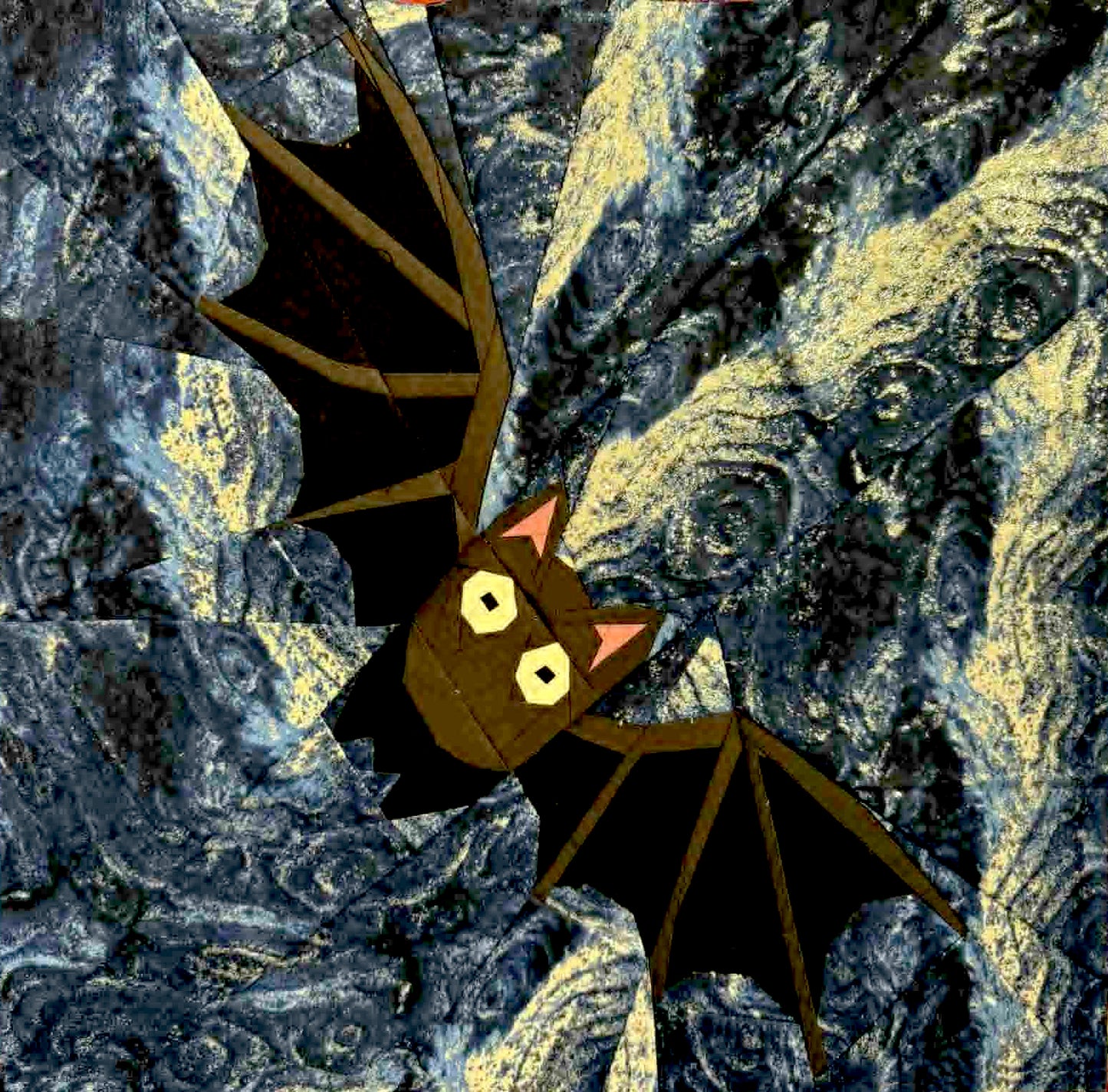 Cute Ghost & Bat Halloween FPP Bundle: 18 Inch Quilt Blocks (Digital Download)