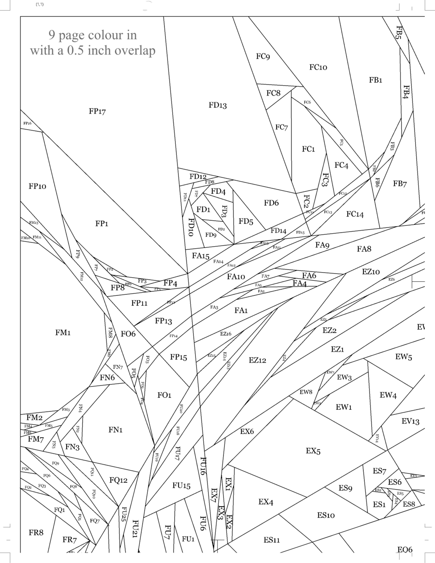 Splash Skull 70x90 inch full foundation paper piecing quilt pattern fpp skull pattern with quilt along